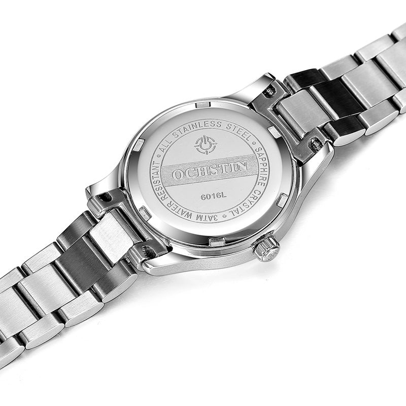 OCHSTIN LQ016A Casual Design Ladies Wristwatch Stainless Steel Band Quartz Watch