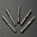 5pcs 6mm Shank Single Flute End Mill Cutter Set CEL 32mm Tungsten Steel CNC Bits