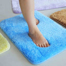 80x50cm Absrobent Shaggy Carpet Home Anti Slip Rug Bedroom Soft Mat