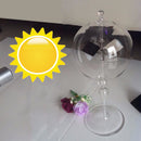 Radiometer Sphere Glass Light Mill Solar Power Home Office Decoration Gift