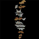 Guitar Bass Inlay Fretboard Sticker Marker DIY Fret Decal Butterfly over Flower