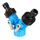 3/4 Inch Two Way Y Hose Pipe Garden Splitter Tap Connector Water Hose Pipe Connectors