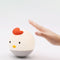 Home Creative Tumbler Cartoon Silicone Cuckoo Chicken Night Light Patting Lamp Bedside Baby Sleep Night Light