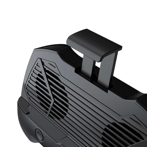 ROCK Gamepad Controller Phone Holder Double Cooling Fan With Power Bank For 4-6.7 inch Phones