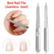 Nail Tools Nail Files Professional Stainless Steel Double-sided Grinding Scrub Nail Tools