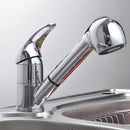 Copper Pull Out Sprayer Kitchen Faucet Stream&Spray 2 Water Mode Single Lever Handle Basin Sink Faucet Hot Cold Mixer Tap