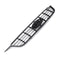 Black Front Bumper Radiator Grille Centre Vent Air Intake Grill For Focus MK2 2007-2011