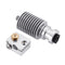 V6 1.75mm Short/Lone Distance Nozzle Extruder J-head Hotend Extrusion Print Head Assembly Kit with Teflon Tube for 3D Printer
