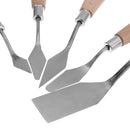 5pcs Painting Cutter Oil Painting Palette Cutter Spatula Paint Art for Thick Paint Application Tools