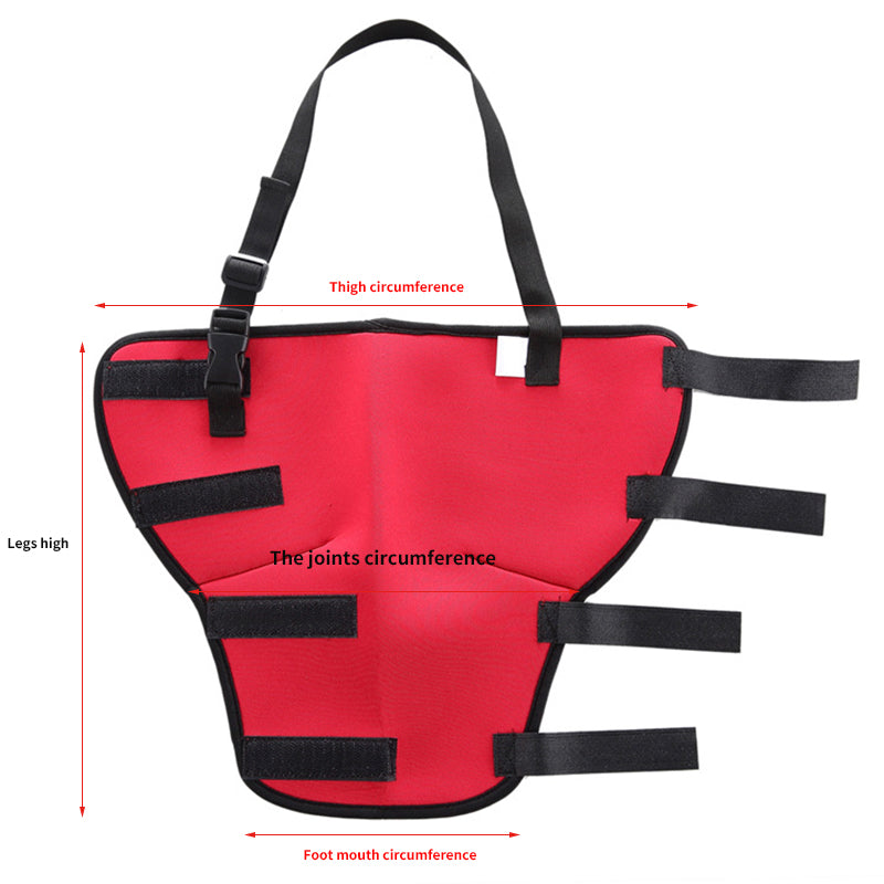 Pet Left Rear Leg Brace Dog Knee Pads Dog Support Brace for Left Leg Hock JoD7M8