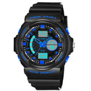 SYNOKE 66866 Multi-Function 50M Waterproof Double Action Watch Sports Digital Watch Men Watch