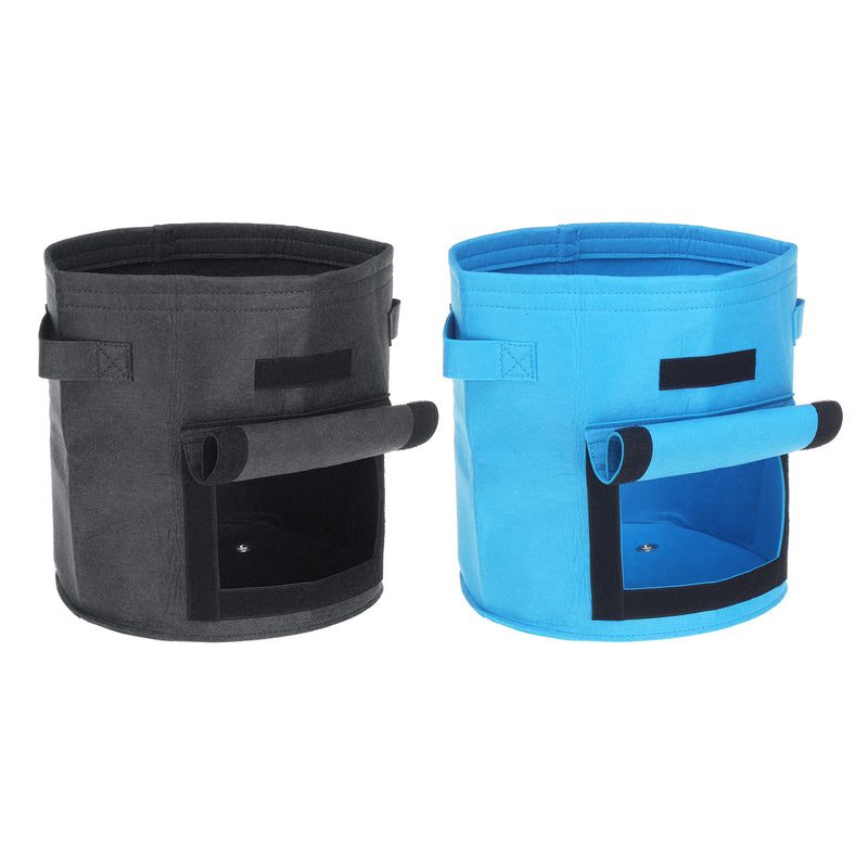 Vegetable Planting Bag Planting Grow Box w/ Side Window Potato Cultivation Home Garden