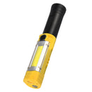 XANES TG-S163 T6+COB 4Modes 500LM Front & Side Work Light Multifunction Magnetic Tail Flashlight AA