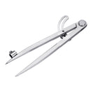 Carbon Steel Wing Divider Pencil Marking Compass Circle Maker Adjustable Scriber