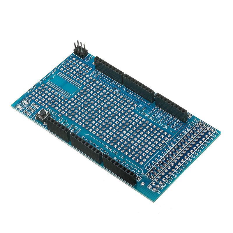 Mega2560 1280 Protoshield V3 Expansion Board With Breadboard For
