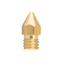 5PCS 1.75mm/1.0mm Copper MK8 Thread Extruder Nozzle For 3D Printer