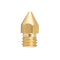 5PCS 1.75mm/1.0mm Copper MK8 Thread Extruder Nozzle For 3D Printer