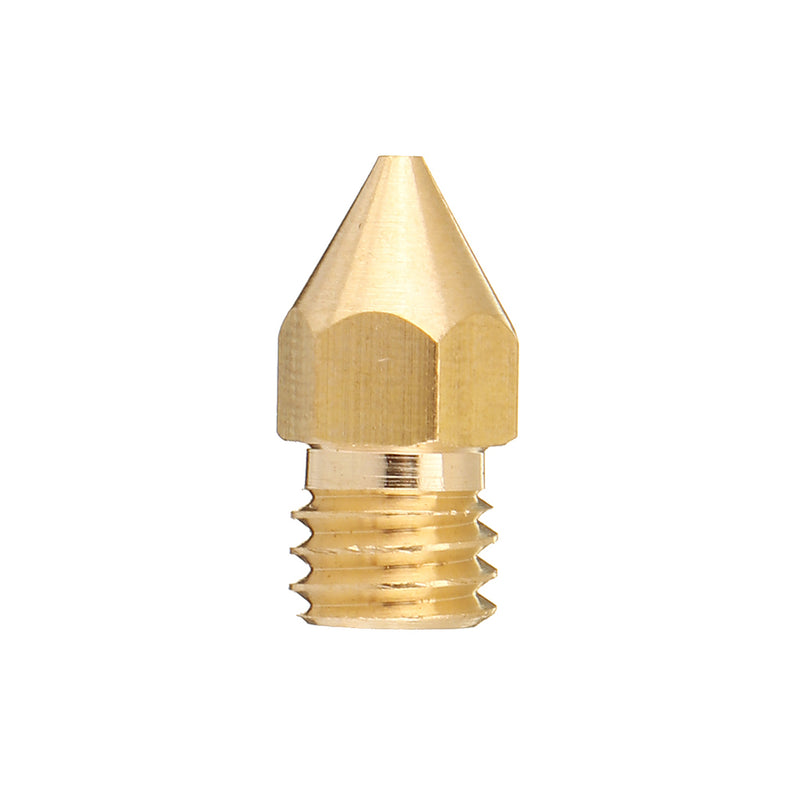 5PCS 1.75mm/1.0mm Copper MK8 Thread Extruder Nozzle For 3D Printer
