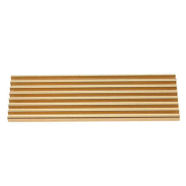 71 x 21 x 3mm Aluminum Diffuse Heat Sink Heat Dissipation Cooling Pad M.2 NGFF 2280 For SM961 960PRO