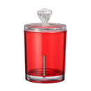 Transparent Acrylic Cotton Swab Holder Organizer Storage Box Container Makeup Cosmetics Tool