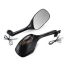 Motorcycle Rear View Mirrors With Signal LED For Suzuki GSXR600 GSXR750 GSXR1000 2005-2015