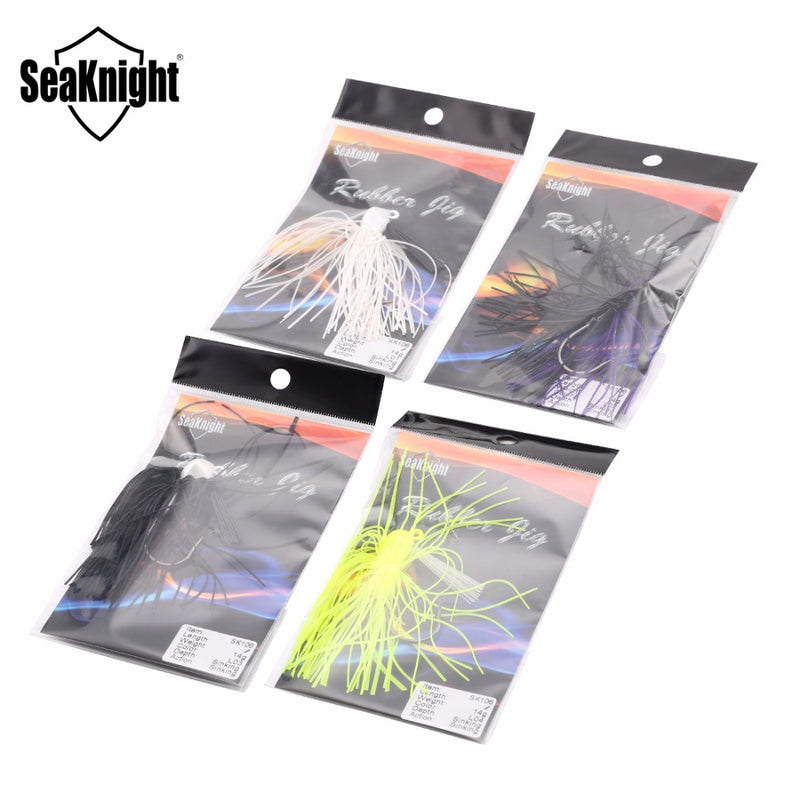 SeaKnight SK105 SK106 Spinnerbait 4pcs 10g 14g Lead Head Fishing Lure Artificial Hard Bait