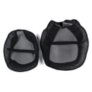 Motorcycle Black Front&Rear Seat Net Covers Pad Guard Breathable For BMW R1200GS ADV 2006-2012/2013-2018