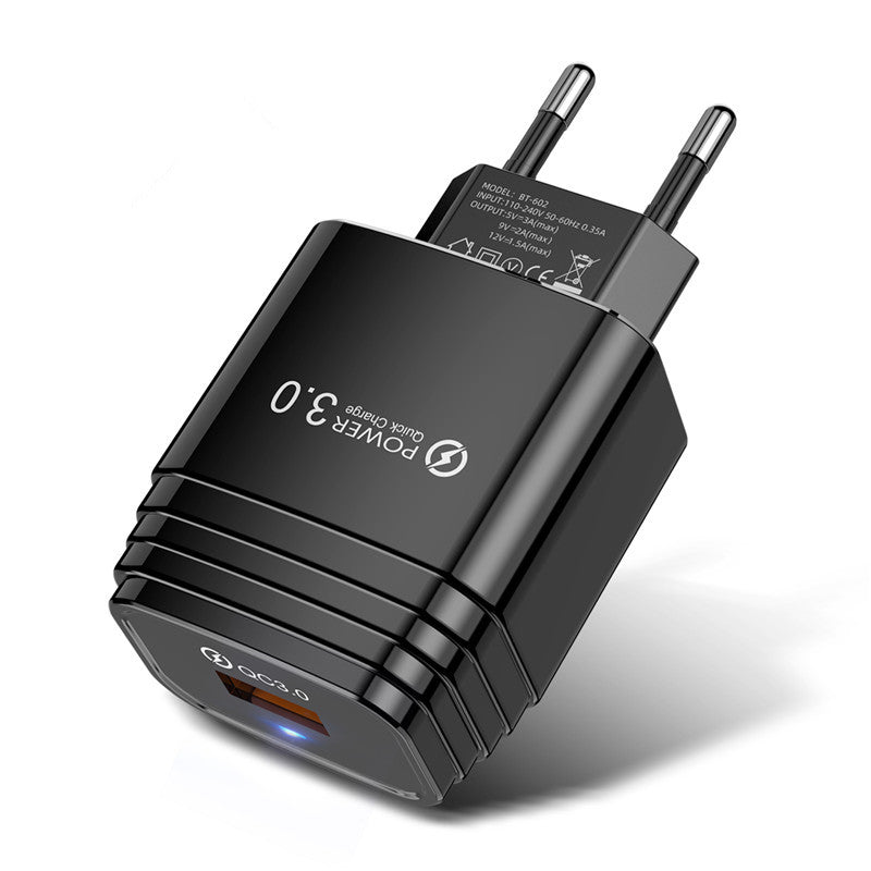 Bakeey QC3.0 Universal Travel Fast Charging Portable USB Wall Charger EU US UK Plug for iPhone 11 Pro Max for Samsung S10+ Xiaomi 9T Redmi Note8 HUAWEI P30Pro