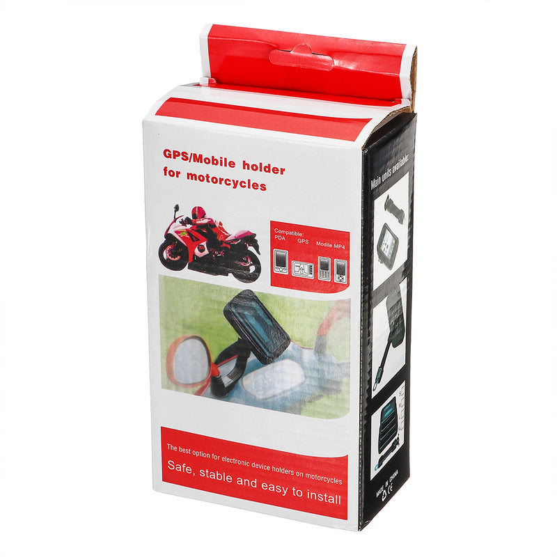 Sun Visor Waterproof Bike Bicycle Motorbike Handlebar Bag Touch Screen Phone Bag For Smart Phone Under 6.3 Inch