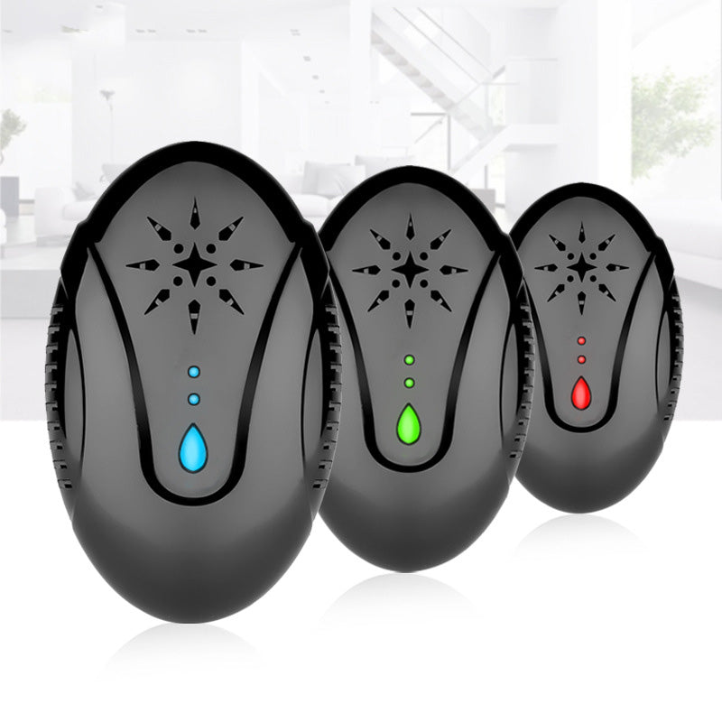Household Insect Mouse Repellent Ultrasonic Wave Mosquito Dispeller Three-band FM Mousetrap