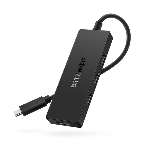 BlitzWolf BW-TH3 4 in 1 Type-C to 4-Port USB3.0 Data Hub with OTG Function