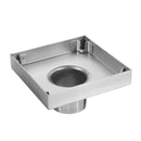 304 Stainless Steel Square Floor Drain Shower Wet Room Home Bathroom Kitchen Strainer
