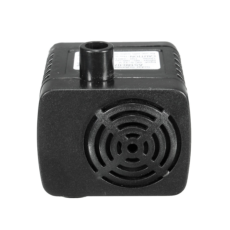 Water Garden Patio 1.2W Solar Panel Pool Bird Bath Fountain Water Pump with 4 Nozzles