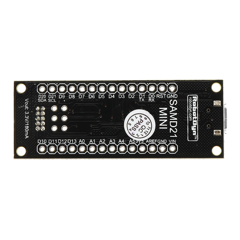 Robotdyn SAMD21 M0-Mini 32 Bit ARM Cortex M0 Core 48 MHz Development Board