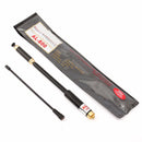 VHF/UHF Dual Band High Gain Long Range Telescopic Antenna SMA-F for UV-5R UV-B6