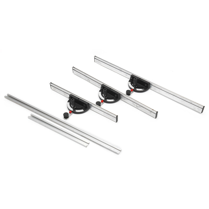 Woodworking 60/80/100cm Band Saw Table Saw Router Table Angle Miter Gauge with Fence/T Slot T Track