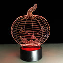 Festival Christmas 3D Illusion Night Light LED Lamp Colorful TF Card Wireless bluetooth Speaker