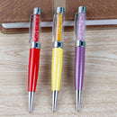 Crystal U disk signing pen with USB business U disk 8G ballpoint pen Beautiful advertising pen Rhinestone pen