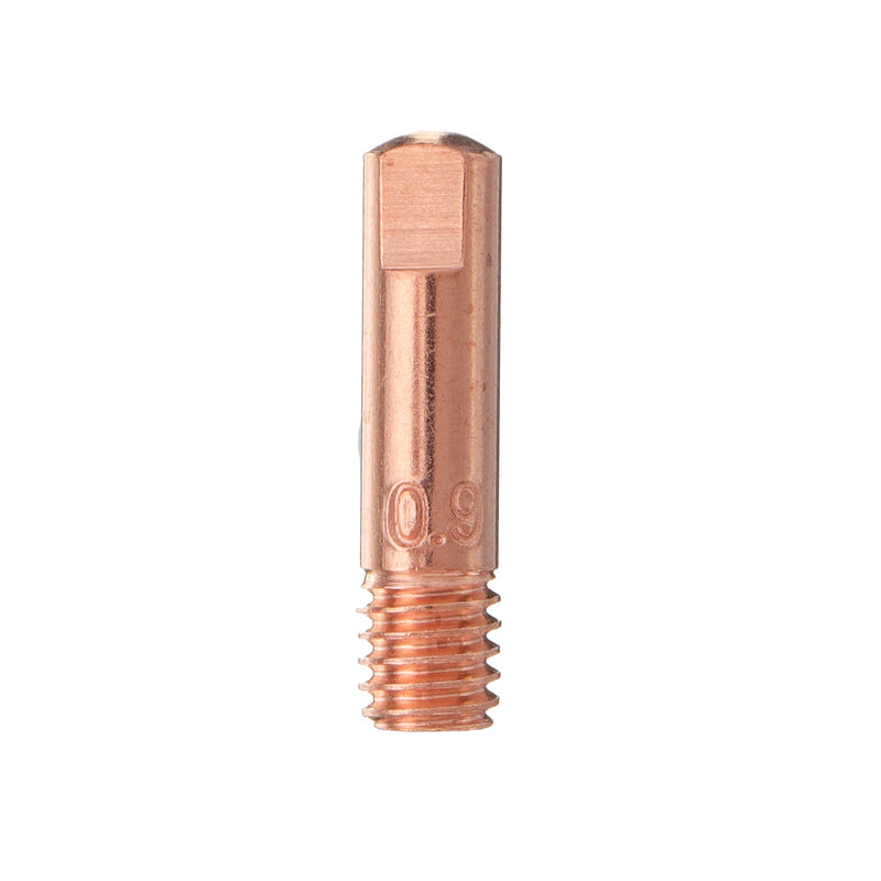 14Pcs 0.8mm Copper MIG Welding Torch Nozzle Kit for 100L Welding G un for 0.03Inch Contact Tip Gas Nozzle Holder Set + Connecting