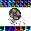 0.5/1/2/3/4/5M RGB SMD5050 LED Strip Tape Light TV Backlilghting Kit + USB Remote Control DC5V