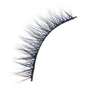 3D False Eyelashes Set Blue False lashes Makeup Natural Eyelashes Extension for Party