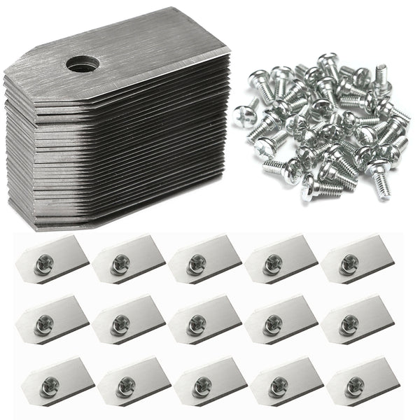 30X0.75MM Titaniu Lawnmower Lawn Mower Replacement Blades For Husqvarna Automower