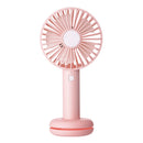 Loskii HF-202 Portable Desktop Handheld Doughnut Design Base LED Night Fan