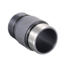 18350 Battery Body Tube Flashlight Accessories for Convoy S2+ Gray LED Flashlight
