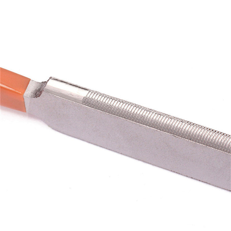 Guitar Fret Crowning Luthier File Stainless Steel Narrow Dual Cutting Edges Tool