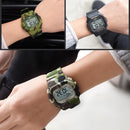 SYNOKE 9613 Outdoor Sport Men Watch 3ATM Waterproof Luminous Display Digital Watch