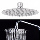 360 6 Inch Round Stainless Steel Ultra Thin Rainfall Shower Head Bathroom Sprayer