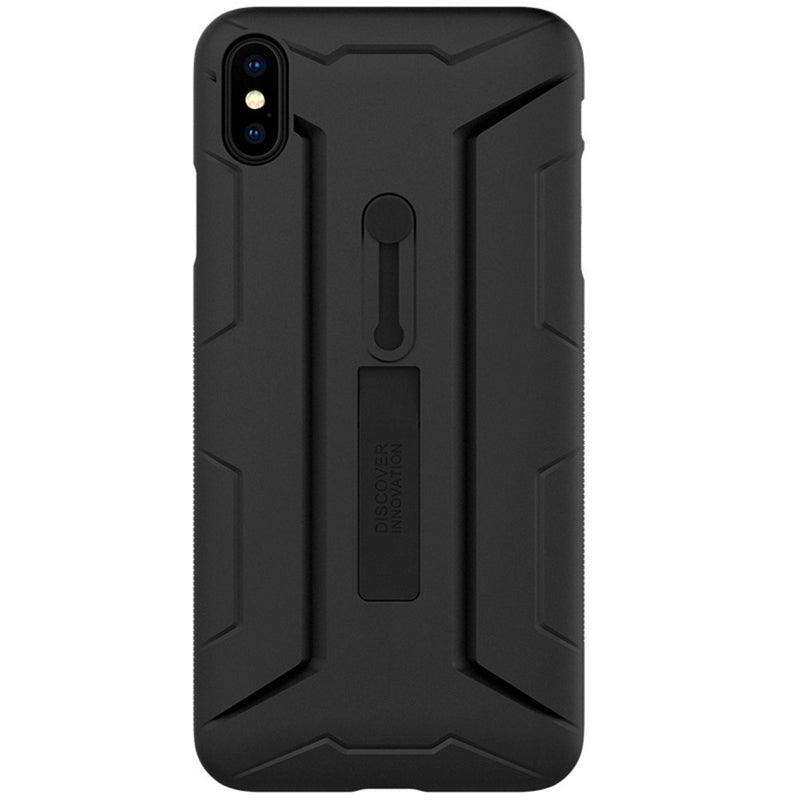 NILLKIN Matte Hidden Finger Ring Holder Shockproof Back Cover Protective Case for iPhone XS MAX