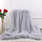 160x200cm/130x160cm MECO Large Luxury Shaggy Blankets With Heart Carpet Faux Fur Long Pile Throw Sofa Bed Soft Warm Blanket Shaggy Fluffy Rug