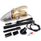 4-in-1 Car Handheld Vacuum Cleaner Portable Wet&Dry Car Cleaner with Digital Tire Inflator Pump Pressure Gauge and LED Light